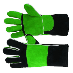 Gants de travail de soudage résistants à la chaleur en cuir de vachette de qualité A Nouveau dernier design Gants de travail de soudeur de sécurité générale Porpose - Product Image 4