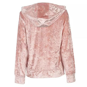 ชุดวอร์มแฟชั่นสตรีผ้ากำมะหยี่ สไตล์สตรีทแวร์ น้ำหนักเบา สวมใส่สบาย เสื้อฮู้ดดี้ กางเกงขายาวทรงสลิมฟิต เหมาะสำหรับใส่ในชีวิตประจำวัน - Product Image 3