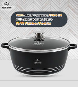 Casserole de cuisson grande capacité avec revêtement antiadhésif et base multicouche - Product Image 4