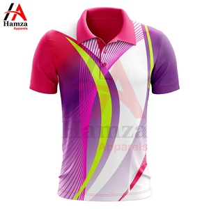 Polos homme personnalisés haute qualité imprimés par sublimation OEM chemise manches courtes tissu personnalisé couleur et taille chemise en hêtre - Product Image 6