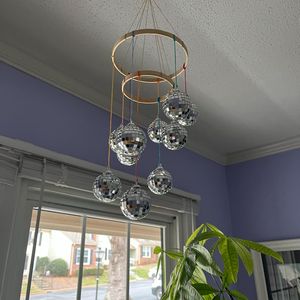 Luces Decorativas Colgantes de Mosaico de Vidrio Hechas a Mano TCE, Decoración para el Hogar de Acción de Gracias, Sala de Estar, Dormitorio, Fiesta, Estilo Interior - Product Image 1