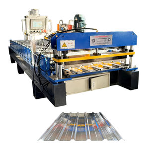 STEELMAMA Nigeria – Machine de formage de tôles de toiture à longue portée entièrement automatique de qualité supérieure avec roulement, populaire et fournie directement par l'usine - Product Image 1