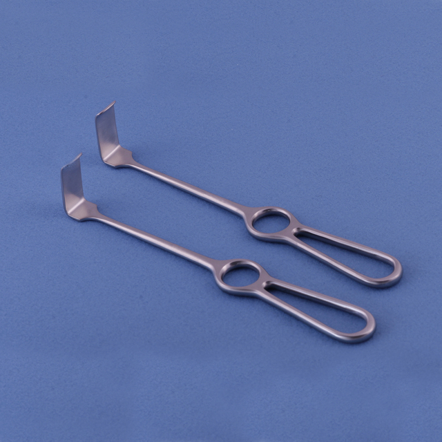 CE ISO Approved Kocher Langenbeck Retractor 21.5cm Stainless Steel High Quality Surgical Instruments Tissue Retractor