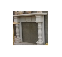 Manteau de cheminée mural en pierre de Jodhpur moderne de qualité supérieure avec texture naturelle terreuse pour la décoration intérieure de cuisines et villas