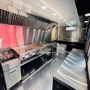Remorque de camion de nourriture de Chine aux normes américaines Remorque de cuisine mobile <span class=keywords><strong>en</strong></span> acier inoxydable entièrement équipée pour barbecue et restauration rapide - Product Image 6