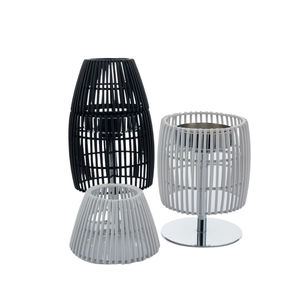 Quemador de incienso de aromaterapia con diseño elegante de rayas metálicas con base resistente para uso aromático de primavera - Product Image 1