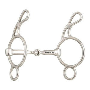 Mors de cheval en acier inoxydable de qualité supérieure pour usage équestre, modèle Silver Star miniature, personnalisable pour un contrôle, un confort et une précision améliorés - Product Image 3