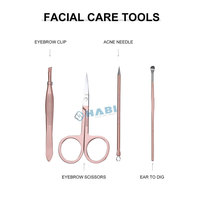 Kit de manicura personalizado, kit de pedicura de Etiqueta Privada, herramientas profesionales de manicura y pedicura de acero inoxidable de alta calidad