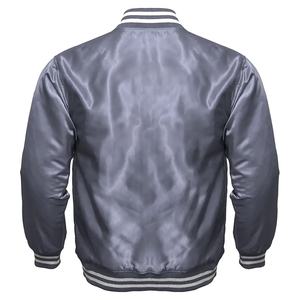 Chaqueta de bombardero de satén personalizada para mujer, chaqueta transpirable estampada antimanchas, chaqueta de satén de moda para mujer de alta calidad, ropa de calle - Product Image 3