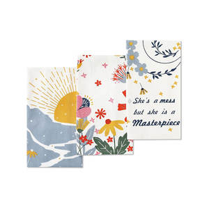 ผ้าขนหนูสำหรับห้องครัวผ้าขนหนูชาพร้อมโลโก้ออกแบบได้ตามที่ต้องการดีไซน์แบบปัก - Product Image 5