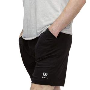 Bermudas de algodón para hombre al por mayor, ropa informal de verano suave y transpirable, cintura elástica - Product Image 2