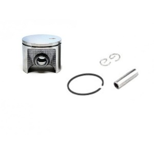 Pistone Hus268 compatibile da 50 mm con fasce elastiche, nuovo ricambio in ferro per motore diesel per testata cilindro di macchine edili e agricole - Rif. 504191 - Product Image 1