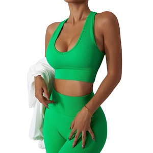 Conjunto de dos piezas personalizado para mujer, conjunto de Yoga para mujer, Camiseta corta sólida, pantalones cortos, traje de entrenamiento, ropa deportiva para gimnasio para mujer - Product Image 1