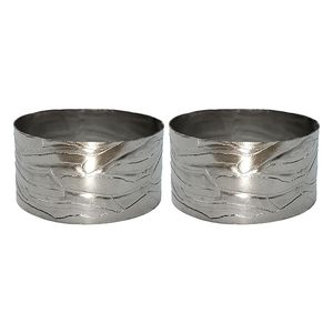 2024 <b>Top</b> Deal Napkin Ring Silver Round Shaped Metal Napkin Ring for <b>Wedding</b> and Christmas <b>Table</b> <b>Decor</b> by Indian Exporters - Product Image 3