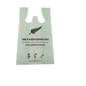 Bolsa de compras con fuelle lateral biodegradable con impresión personalizada de huecograbado con asa de sellado térmico para uso en supermercados - Product Image 6