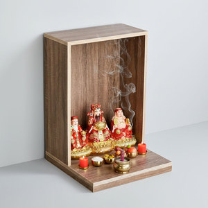Letrero de Altar Religioso Tallado a Mano en Madera Contrachapada para el Dios de la Tierra y el Dios de la Riqueza BTTT001 - Product Image 1