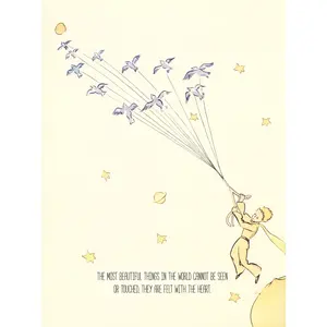 Impresión Artística de Le Petit Prince de Diseño Moderno, Las Cosas Más Hermosas... - Product Image 1