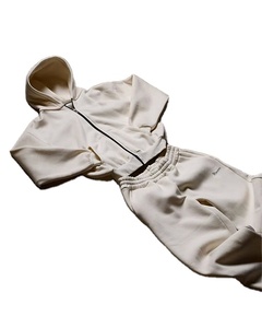 Custom Logo Oversized Tracksuit Set Hoodie and Jogger <b>Pants</b> Streetwear Casual Gym Fitness Wear For Bulk Order - Product Image 4