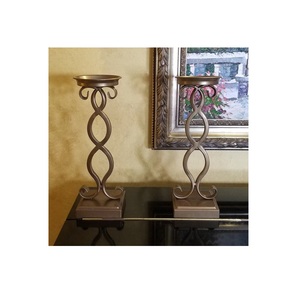 Elegant Candle Holder for Home Decoration Silver plated Home Table Top decorative Candle <b>Stand</b> in New design - Product Image 4