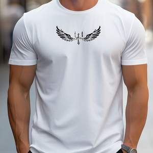 Camiseta con serigrafía de peso pesado 100% algodón personalizada de 230GSM, estilo liso de gran tamaño con logotipo frontal, tela de punto para hombre - Product Image 5