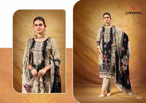 Vente en gros Rangoli mousseline impression numérique Aari Wok costume prêt à l'emploi catalogue complet disponible au tarif de gros collection de vêtements de fête - Product Image 2