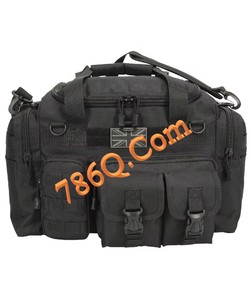 Bolsas de Lona Saxon de 35 Litros, Negras, Ligeras, Plegables, Tipo Bandolera, para Equipaje, Tácticas, de Mensajero - Product Image 2