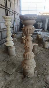 Fiber Wedding <b>Decoration</b> pedestal, walkway pillar Elegant Modern Simple Golden Fiber Reinforced - Product Image 5