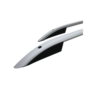 Rieles Laterales de Techo de Aleación de Aluminio Plateado Compatibles con Caddy 2003-2010 LWB – Sistema de Portaequipajes de Techo de Repuesto, Capacidad de 75 kg - Product Image 2