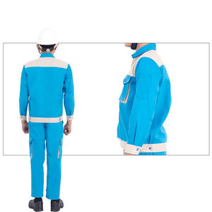 Ropa de trabajo uniforme de servicio OEM/ODM, logotipo y diseño personalizados para la industria de la construcción y la soldadura - Product Image 4