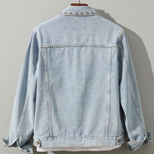 Chaqueta de Cuero para Hombre, Estilo Urbano, 100% Algodón, Piel de Vaca, Lona, Cierre de Cremallera, Otoño, ODM - Product Image 2