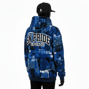 Nueva Sudadera con Capucha Ligera para Hombre, Impresa por Sublimación Personalizada, con Forro Polar Transpirable y Ecológico - Product Image 2