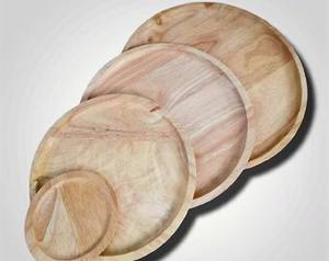 Meilleur fabricant de services à vaisselle en bois d'acacia, assiettes de présentation de haute qualité, assiettes en bois massif, taille personnalisée, artisanat fait main - Product Image 4
