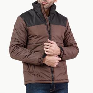 Vestes matelassées en gros à faible MOQ, design tendance, veste rembourrée de haute qualité, veste d'hiver épaisse en duvet pour hommes - Product Image 4