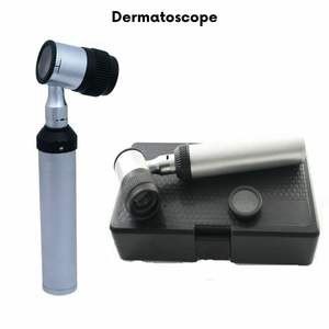 10X lupa mango de latón dermatoscopio para el cuidado de la piel-Herramienta de examen de piel de alta precisión para dermatólogos instrumento médico - Product Image 5