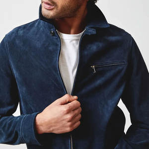 Gran oferta, la mejor llegada, abrigos de cuero de ante para hombre, chaquetas con logotipo impreso personalizado, invierno, impermeable, a prueba de viento, estilo callejero - Product Image 5