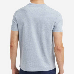 T-shirt 100% coton vierge de haute qualité pour hommes, impression de t-shirts unis personnalisés, votre propre conception, logo, t-shirts en microfibre, vente en gros - Product Image 2