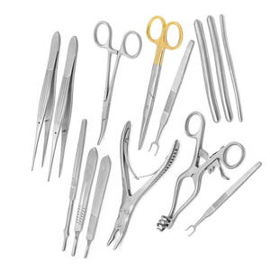 Juego de Instrumentos Quirúrgicos de 14 Piezas, Pinzas Ruskin para Huesos, Acero Inoxidable, Manual, Cirugía General, Aprobado por CE e ISO - Product Image 5