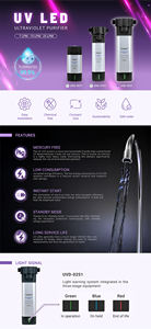 Purificador de Agua Eléctrico Inteligente con Ósmosis Inversa, Módulo Esterilizador LED UVC, Autolimpieza, Control Totalmente Automático para Uso Comercial y en Garajes - Product Image 5