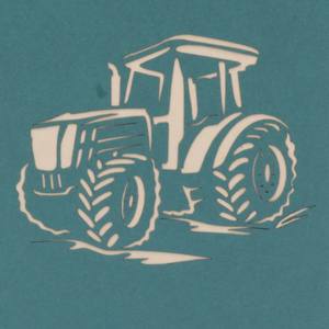 Tarjeta Pop-up 3D de Tractor, Tarjeta de Felicitación Hecha a Mano, Tarjetas Pop-up de Transporte, Manualidades de Papel 3D, Tarjeta de Felicitación 3D, Tarjeta Pop-up 3D - Product Image 4
