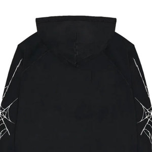 ผู้ผลิตเสื้อฮู้ดดี้แบบสวมหัวสไตล์วินเทจ ผ้าฟลีซโพลีเอสเตอร์ 100% หนัก 250 แกรม พิมพ์ลายปักตามสั่ง ทรงโอเวอร์ไซส์ สำหรับผู้ชายและผู้หญิง - Product Image 5