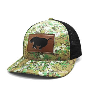 Gorras Trucker de Pana y Malla de Alta Calidad con Impresión Personalizada, Estilo Camuflaje HipHop, Parche de Poliéster/Algodón, para Deportes, Pesca y Actividades al Aire Libre - Product Image 2