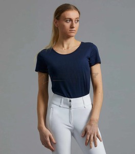 Camisa Ecuestre Ligera de Alto Rendimiento para Mujer, Cómoda, Transpirable, Elástica, que Absorbe la Humedad, para Montar a Caballo - Product Image 1