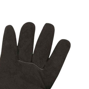 Vente à chaud Gants de travail de gréeur de sécurité en cuir de grain de cuir de vachette industriel robuste Gants de travail canadiens respirants anti-impact - Product Image 2