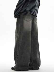 Nuevos Jeans de Mezclilla Cómodos con Cierre de Cordón Bordado, Bolsillos Rectos y Corte Bootcut, Transpirables, Ligeros, Casuales y de Primera Calidad - Product Image 2