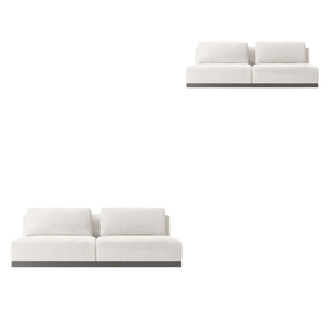 Villa de lujo Patio Muebles de madera Jardín Tela impermeable Sala de estar Sofá Patio Teca Seccional Sofá al aire libre al por mayor - Product Image 6