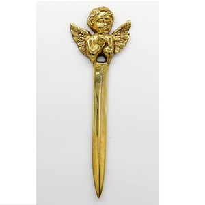 Coupe-papier en laiton, petit coupe-papier en métal et coupe-papier pour la décoration de la maison et du bureau - Product Image 4