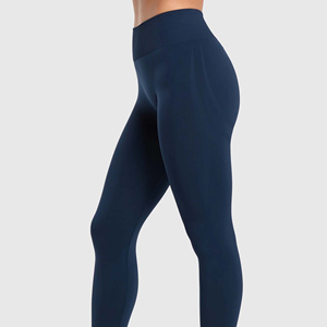 Leggings pour femmes de haute qualité vêtements de gymnastique ajustés Legging pleine longueur taille élastique bagué ascenseur Yoga Scrunch bout à bout Leggings pour femmes - Product Image 6