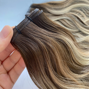 Haiyi tóc European Trinh Nữ tóc con người mở rộng đôi rút ra Thiên Tài sợi ngang sóng tự nhiên & xoăn Perm & tất cả các màu sắc phong cách - Product Image 5