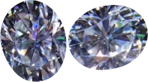 Coupe ovale 2 carats bonne qualité E F couleur VVS 1 clarté lâche CVD diamant IGI certificat diamant - Product Image 4