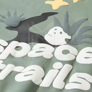 Sudaderas con Capucha para Hombre, Diseño Urbano, con Estampado Puff, Impermeables, Resistentes al Viento, Ecológicas, de Secado Rápido y Tela Cómoda para Invierno, Fabricadas en Fábrica - Product Image 6